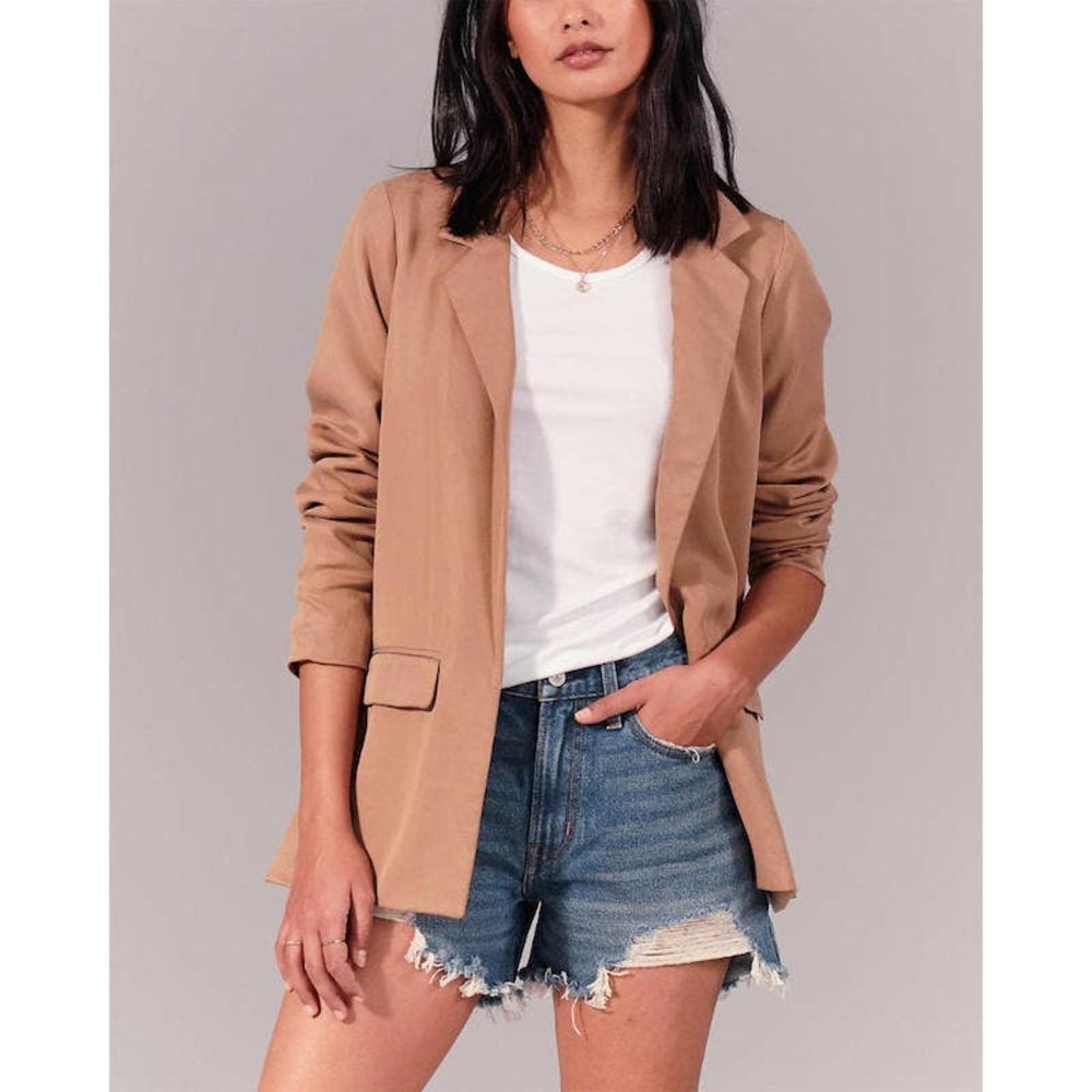 Levi's 501 Mid Rise Button Fly Distressed Cut-Off Denim Shorts